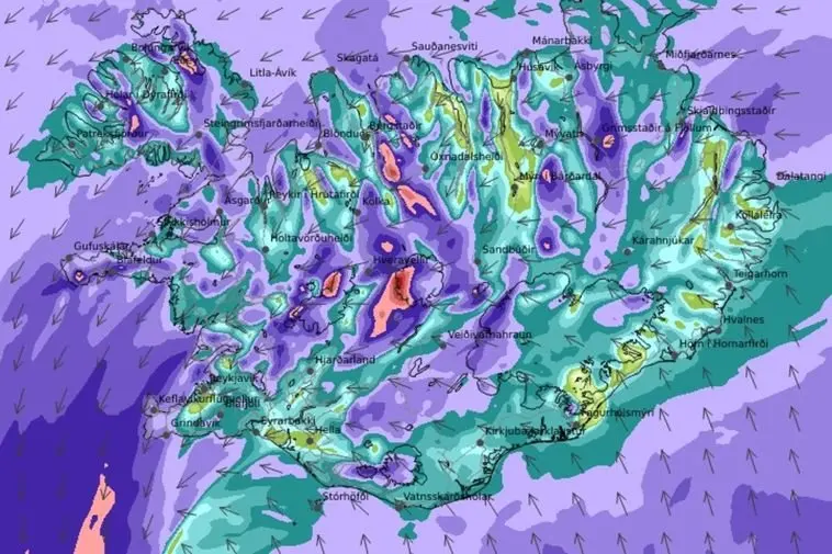 Record-depth storm brewing off Iceland could bring damaging winds this week