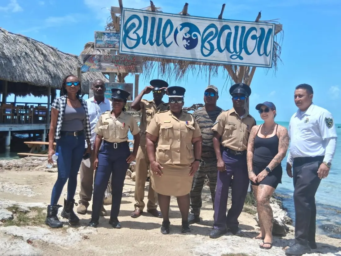 Police and Secret Beach Businesses Team Up to Keep Ambergris Caye's Popular Strip Safe