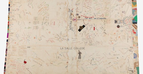 The Second World War Diary Stitched in Secret onto a Hong Kong Bedsheet