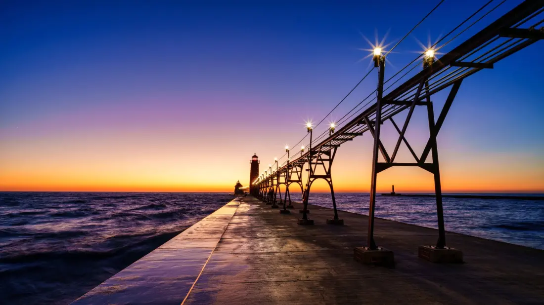 Ten Michigan Piers Worth the Trip for Fishing, Lighthouses and Lake Views