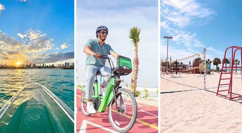 Five outdoor sports to try in Dubai this winter, from beach volleyball to clear-bottom kayaking