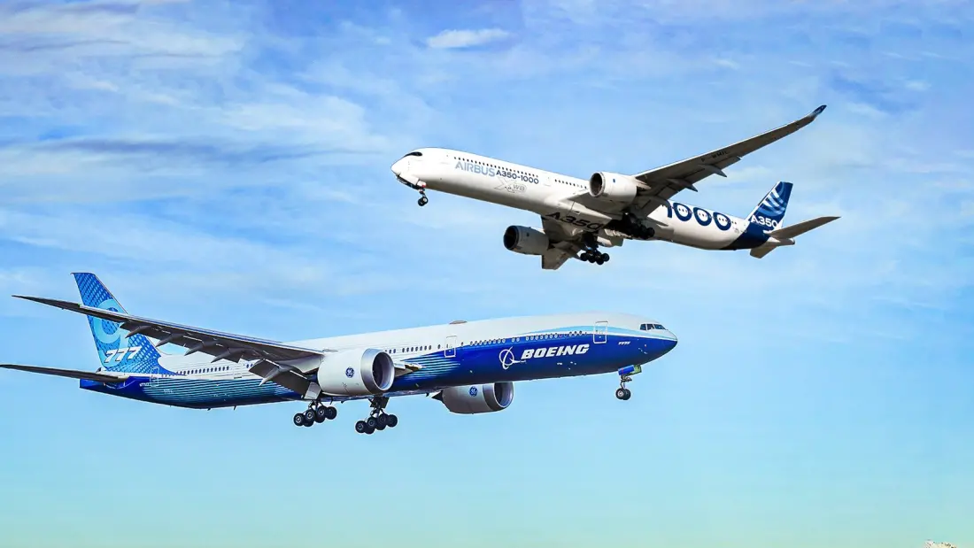 Boeing 777-9 vs Airbus A350-1000: How the World's Biggest Twinjets Actually Differ