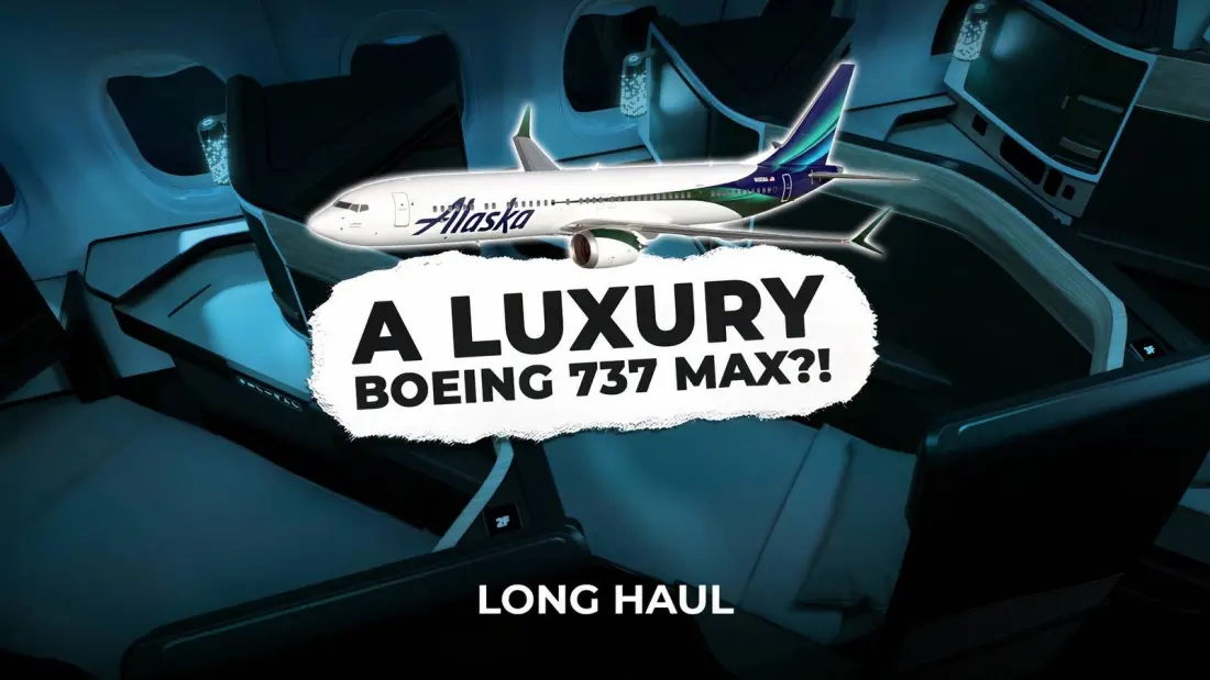 Alaska Airlines Is Putting Lie-Flat Beds on Its Boeing 737 MAX 10s