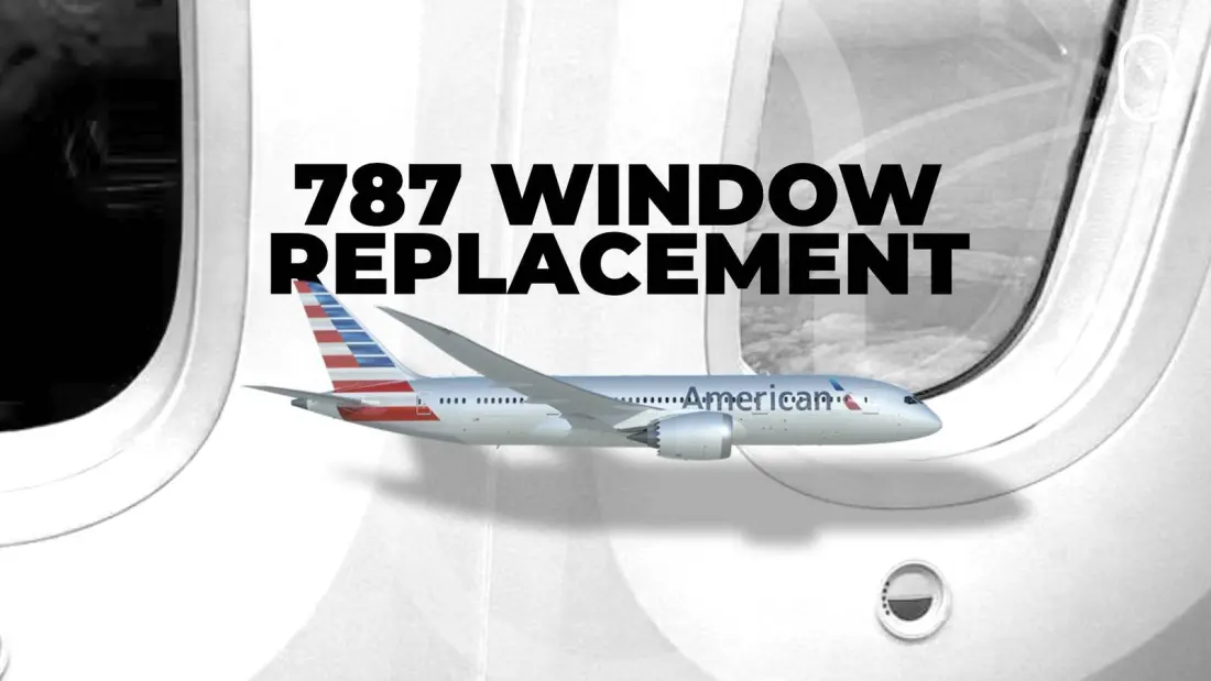 American Airlines Reportedly Dims Its Dreamliner Window Problem by Swapping the Windows Themselves