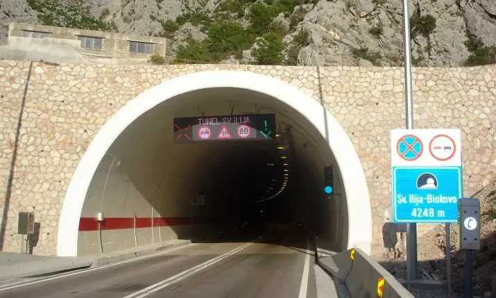 Croatia's Sveti Ilija Tunnel shuts for two months — how it affects Makarska Riviera drivers