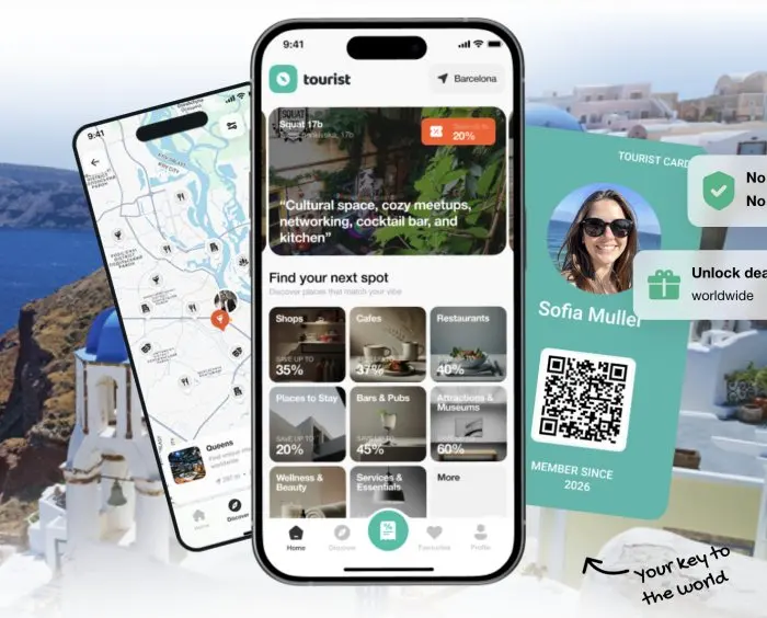 Tourist app turns your phone into a global discount card