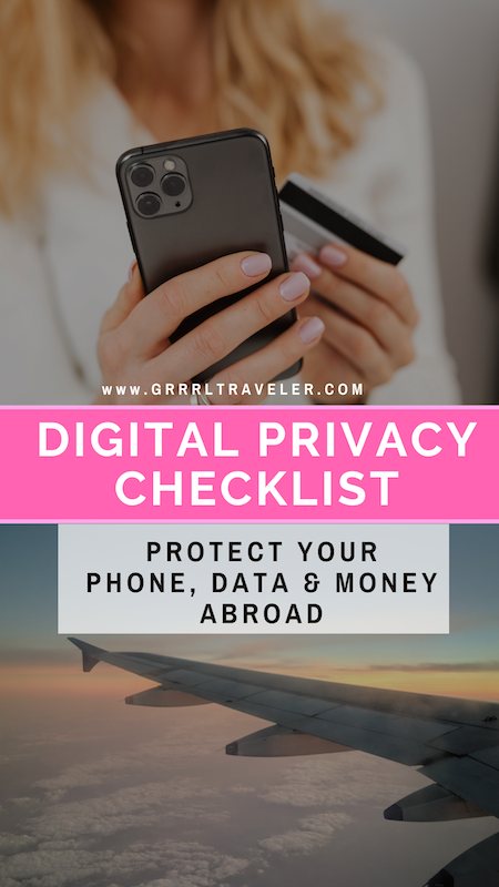 Your Phone Is a Target Abroad: A Practical Digital Privacy Checklist for Travellers