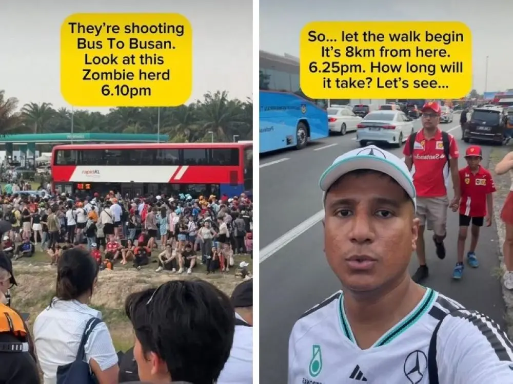 When the shuttle queue beats the race: one F1 fan's 10km walk from Sepang