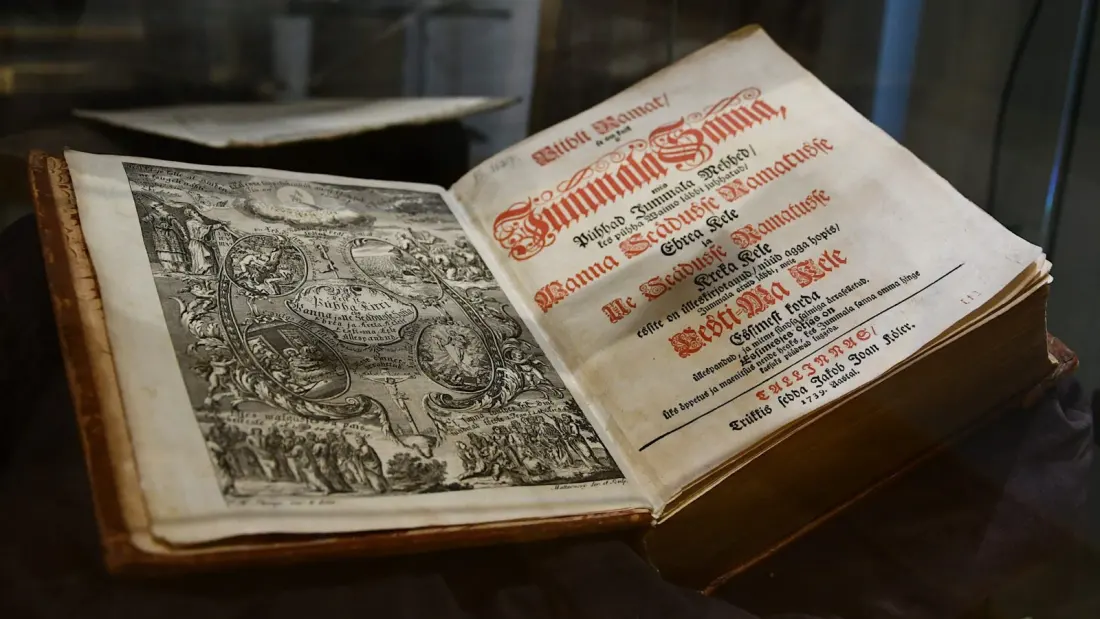 How a 1739 Tallinn Bible Turned Estonian into a National Language
