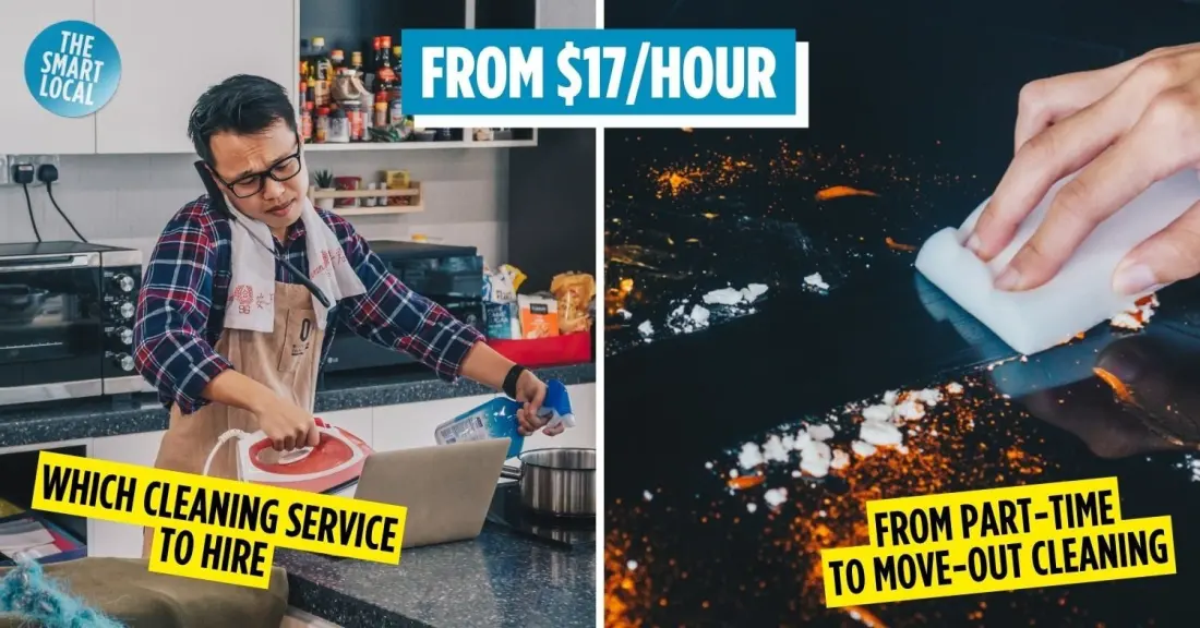 Too Busy To Clean? Singapore's House Cleaning Services, From $17 An Hour
