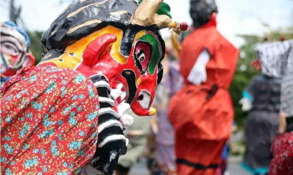 Giant Masks Take Over Costa Rica for National Masquerade Day