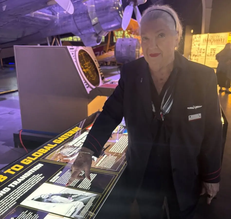 After 63 Years in the Cabin, American Airlines' Top Flight Attendant Retires at 83