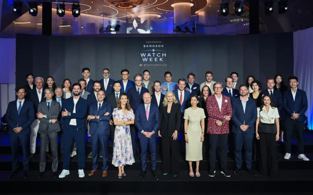 Bangkok Watch Week 2026 brings 45+ luxury watch brands to Siam Paragon