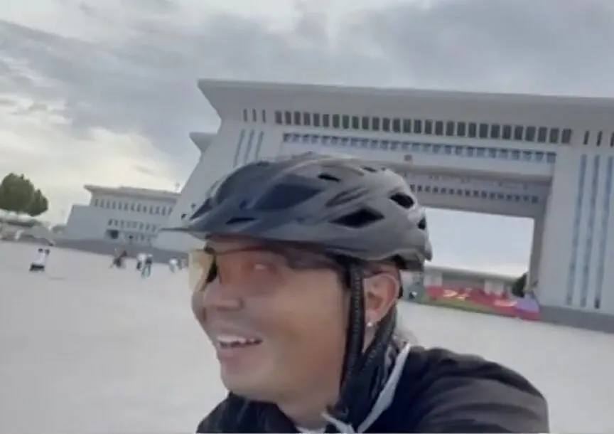 Kazakh Cyclist 100 Days Into Epic Ride From Astana to Australia — and Eventually Around the World