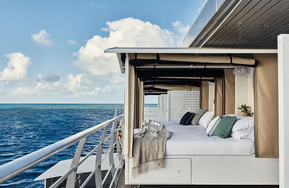 Sleep on the Great Barrier Reef: Reefworld is now an exclusive overnight-only stay