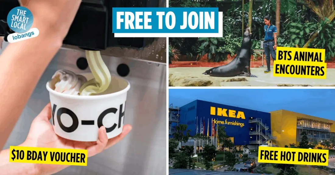 13 free loyalty memberships in Singapore that score you birthday treats and daily freebies