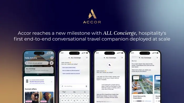 Accor rolls out ALL Concierge, an AI chat companion now live on WhatsApp and iMessage