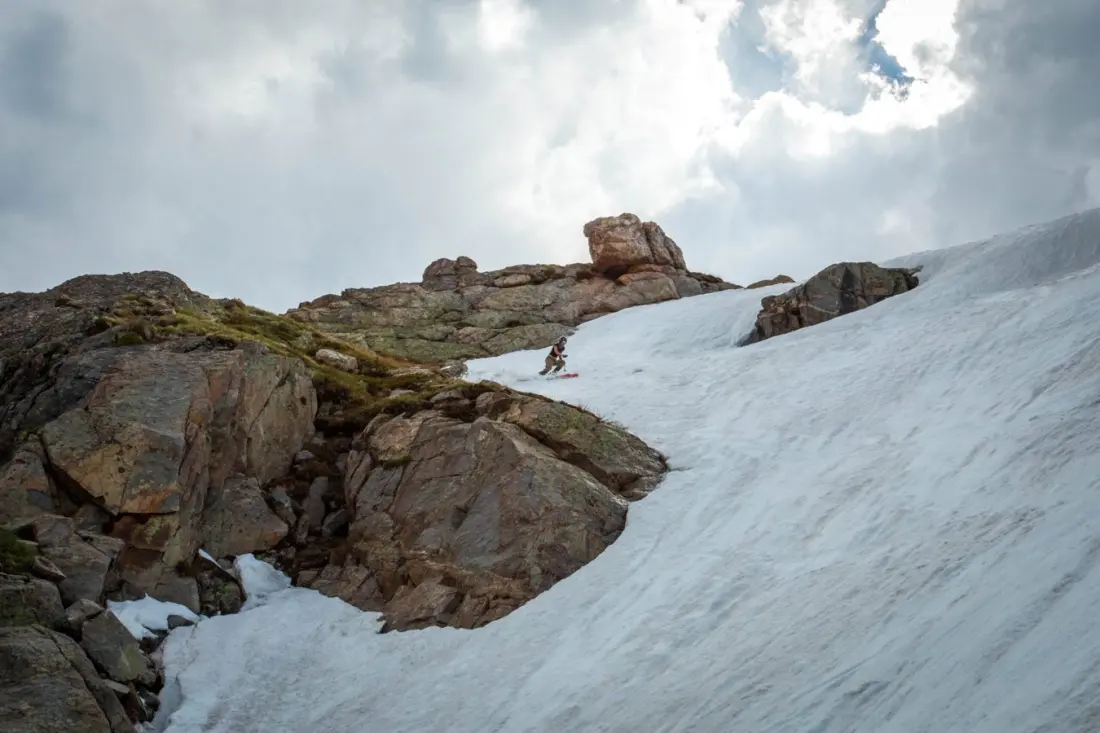St. Mary's Glacier, Colorado's Summer Skiing Ritual, Has Officially Melted Away